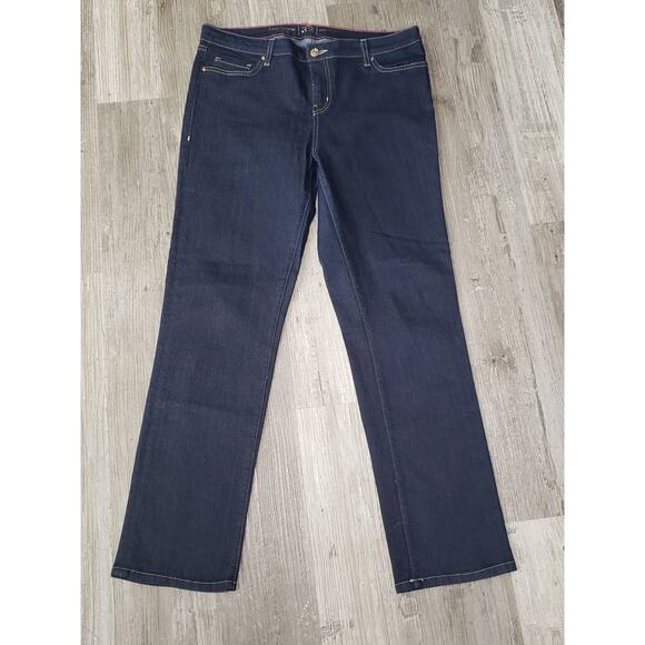 Kate Spade New York Play Hooky Perry Street Dark Denim Blue Jeans | Size 32 - Picture 7 of 7